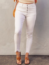 Load image into Gallery viewer, Change of Plans Cropped White Jeans
