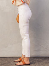 Load image into Gallery viewer, Change of Plans Cropped White Jeans
