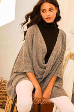 Load image into Gallery viewer, Fall Wishes Poncho Sweater
