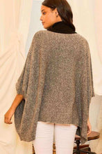 Load image into Gallery viewer, Fall Wishes Poncho Sweater
