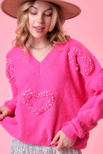 Load image into Gallery viewer, Candy Hearts Oversized Sweater
