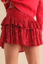 Load image into Gallery viewer, All Frills Sequin Skort
