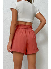 Load image into Gallery viewer, Walk On The Pier High Waist Shorts in Brick
