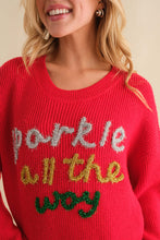 Load image into Gallery viewer, Sparkle All The Way Sweater
