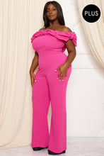 Load image into Gallery viewer, Late Night Talks Plus Size Jumpsuit
