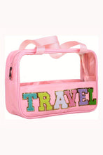 Load image into Gallery viewer, Chenille Letter Travel Case
