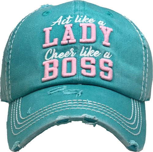 Cheer Like A Boss Ball Cap