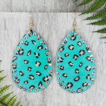 Load image into Gallery viewer, Leopard Gem Earrings
