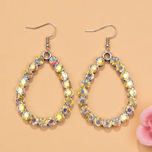 Load image into Gallery viewer, Rhinestone Hoop Earring
