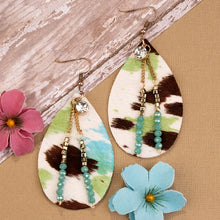 Load image into Gallery viewer, Cow Hide Earrings
