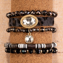 Load image into Gallery viewer, Animal Print Bracelet Stack
