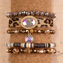 Load image into Gallery viewer, Animal Print Bracelet Stack
