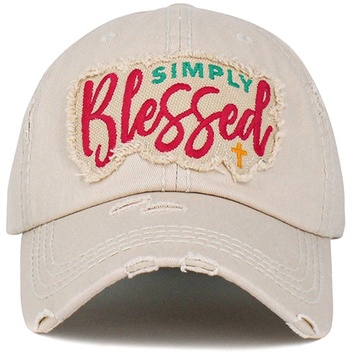 Simply Blessed Ball Cap