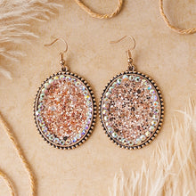 Load image into Gallery viewer, Glitter Drop earring
