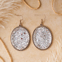 Load image into Gallery viewer, Glitter Drop earring
