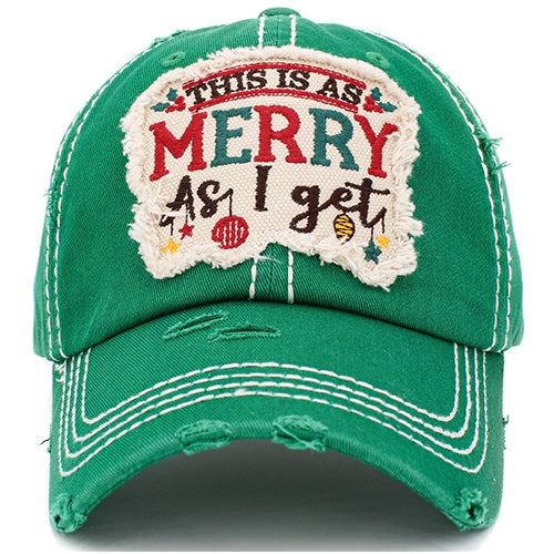 As Merry As I Get Ball Cap