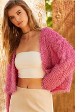 Load image into Gallery viewer, Radiant Romance Feather Crop Jacket
