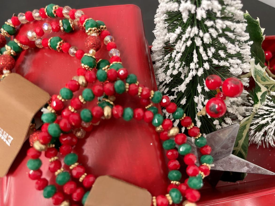 Red & Green Christmas Stack