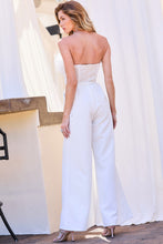 Load image into Gallery viewer, Social Graces Pearl &amp; Sequin Jumpsuit
