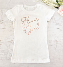 Load image into Gallery viewer, Flower Girl T-shirt
