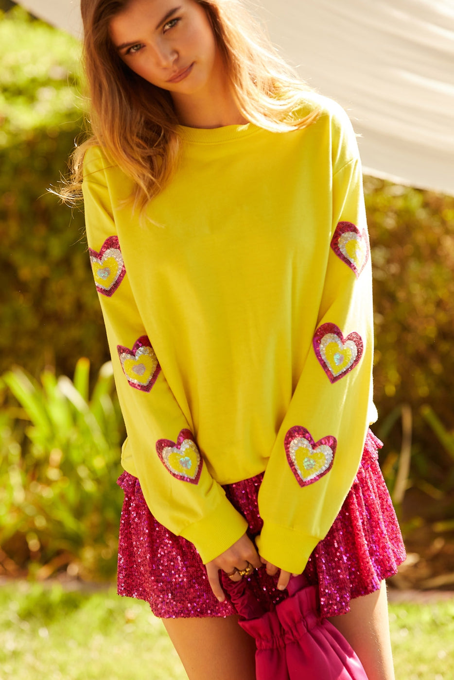 Happiest Days Heart Pullover Top